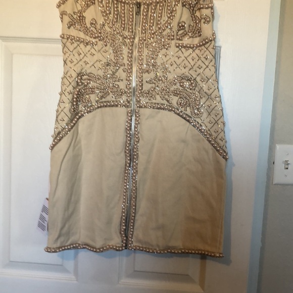 New ASOS pearl embellished dress - Picture 7 of 10